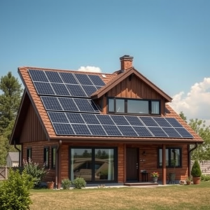 solar photovoltaic system for home